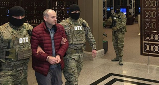 Blogger Alexander Lapshin has been extradited to Azerbaijan. Baku, February 2017. Photo: Sputnik/ Murad Orujov