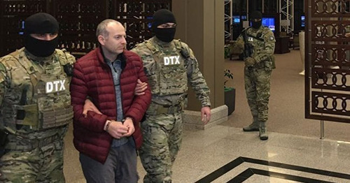 Blogger Alexander Lapshin has been extradited to Azerbaijan. Baku, February 2017. Photo: Sputnik/ Murad Orujov