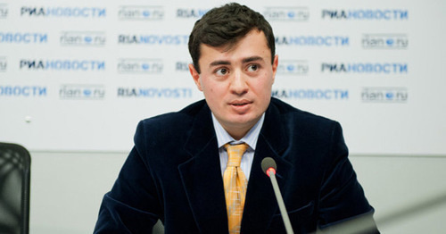 Temur Kobaliya, the leader of the NGO "NKO-TV". Photo: Alexander Imedashvili, NEWSGEORGIA