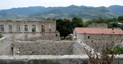 A view of the Melikov Palace in Tog village in the Gadrut District of the Nagorno-Karabakh Republic. Photo by Alvard Grigoryan for "Caucasian Knot"