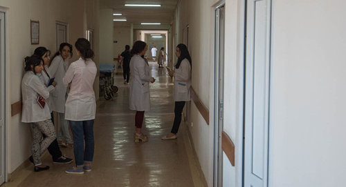 Hospital in Yerevan. Photo: © Sputnik/ Aram Nersesyanhttps://ru.armeniasputnik.am/incidents/20170803/8159587/v-erevane-progremel-vzryv-est-pogibshij.html