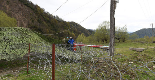 South-Ossetian border with Georgia. Photo: © Sputnik / Ada Bagian
