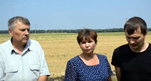 Video appeal of Kuban residents to Russian President Vladimir Putin. Screenshot: https://www.youtube.com/watch?v=RkbCSVnW-HM