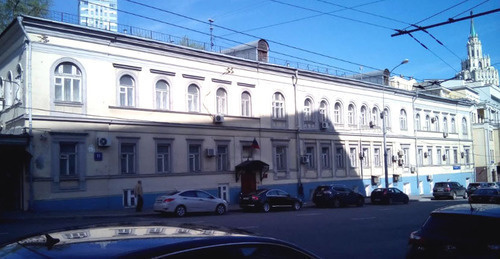 The Basmanny District Court of Moscow. Photo by the user Simondedovsk http://wikimapia.org