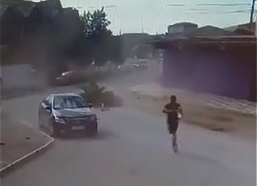 A road accident. Photo: screensot of the video https://www.youtube.com/watch?v=Jr_nG0AUoVs