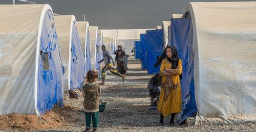 Refugee camp in Mosul. Photo by user European Commission DG ECHO https://www.flickr.com/