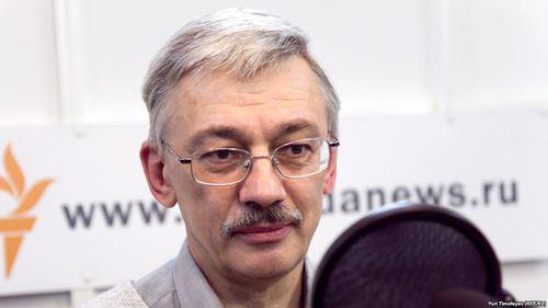 Oleg Orlov. Photo RFE/RL