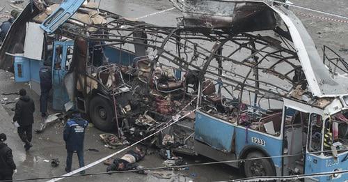 Terror act in Volgograd. Photo: REUTERS/Stringe