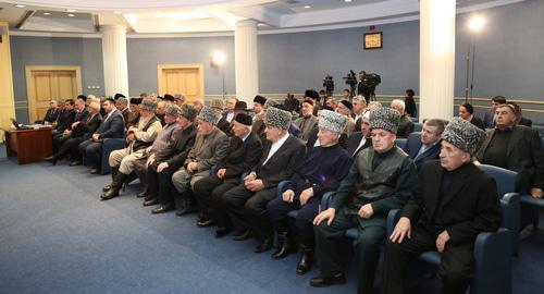 A general session of the Council of Ingush People Teips. Photo http://ingushetia.tv/news/019708/