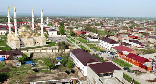 A view of the Achkhoi-Martan District. Photo http://www.grozny-inform.ru/multimedia/photos/64244/?mob=1
