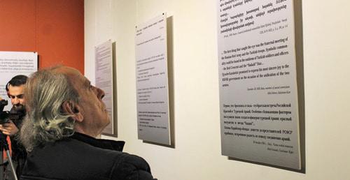 The exhibition "Eclipse" about victims of Stalinist repressions was opened in the Yerevan private gallery "Sarkis Muradyan". November 28, 2017. Photo by Tigran Petrosyan for the "Caucasian Knot"