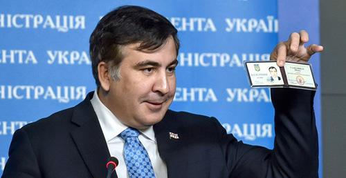 Mikhail Saakashvili. Photo: Sputnik/Nikolai Lazarenko, http://sputnik-ossetia.ru/news/20161121/3344415.html