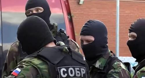A special operation to detain militants from Kabardino-Balkaria in Saint Petersburg. Photo: screenshot of the video https://www.youtube.com/watch?v=ZsKHG3JRbso