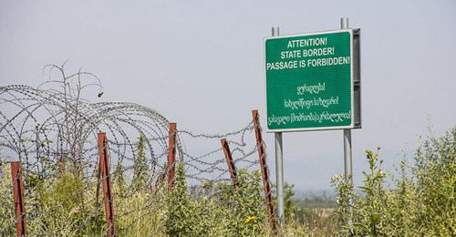 South Ossetia's border with Georgia. Photo: © Sputnik / Natalia Airiyan