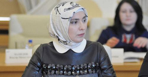 Aina Gamzatova. Photo: Russian Institute for Strategic Studies https://ru.wikipedia.org