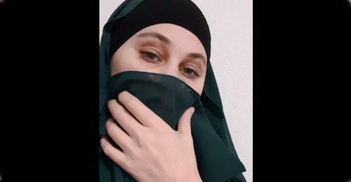 Screenshot of a Chechen woman's video appeal to Ramzan Kadyrov. Screenshot of a video by the user ANTI KADYROV https://www.youtube.com/watch?v=2GCPq_cu9ng