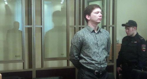 Stanislav Khodyrev, Abdurakhim Mukhidinov's advocate. Photo by Konstantin Volgin for the "Caucasian Knot"