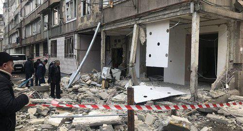 The consequences of the explosion in Yerevan. Photo Sputnik/ Aram Nersesyan https://ru.armeniasputnik.am/incidents/20180220/10613399/vzryv-v-zhilom-dome-v-erevane-ehvakuirovany-14-chelovek.html