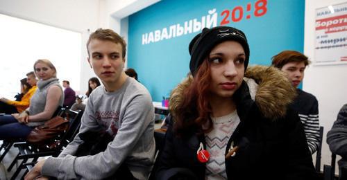 Trainings for observers at Navalny's office. Photo: REUTERS/Maxim Shemetov