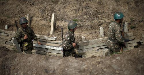 Front line in Nagorno-Karabakh. Photo: REUTERS/Staff