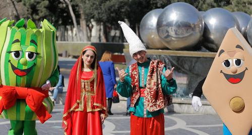 Baku celebrates Novruz Bayram. Photo by Aziz Karimov for the Caucasian Knot. 