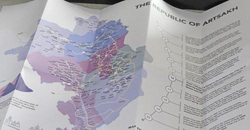 A new tourist map was presented in Nagorno-Karabakh. Photo by Alvard Grigoryan for the "Caucasian Knot"