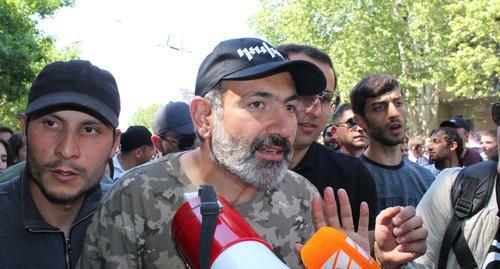 Nikol Pashinyan, April 25, 2018. Photo by Tigran Petrosyan for the Caucasian Knot
