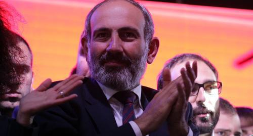 Nikol Pashinyan at rally in Yerevan, May 1, 2018. Photo by Tigran Petrosyan for the Caucasian Knot
