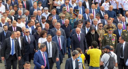 March dedicated to Victory Day in Stepanakert, May 9, 2018. Photo by Alvard Grigoryan for the Caucasian Knot