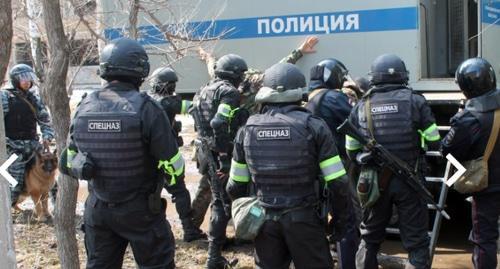 Special forces officers. Photo http://nac.gov.ru/antiterroristicheskie-ucheniya/operativnym-shtabom-v-altayskom-krae-provedeno-0.html