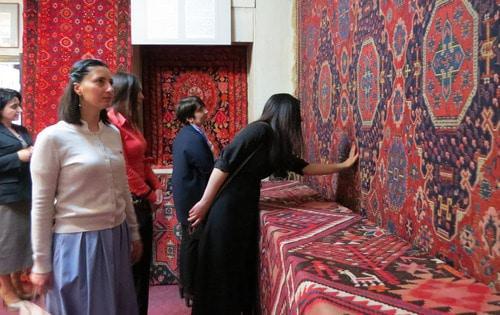 An exhibition of carpets in the State Historical and Local Lore Museum of Nagorno-Karabakh in Stepanakert. May 18, 2018. Photo by Alvard Grigoryan for the "Caucasian Knot"