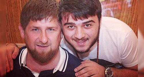 Ramzan Kadyrov and his nephew Khamzat. Photo: https://www.instagram.com/kadyrov.team/?hl=tr