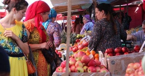'Berkat' market in Grozny. Photo by the Caucasian Knot correspondent Magomed Magomedov