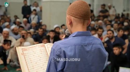 A contest of Koran reciters held in Makhachkala. Screenshot of a video https://www.youtube.com/watch?v=FXC1_qLM3aA