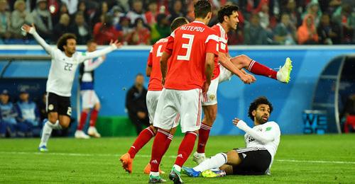 Russia v Egypt 2018 FIFA World Cup match. Photo: REUTERS/Dylan Martinez