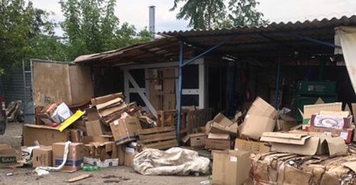 Territory of a vegetable storage base in Rostov-on-Don where a grenade exploded, July 6, 2018. Photo: press service of the MIA's Chief Department for the Rostov Region https://61.xn--b1aew.xn--p1ai/news/item/13733851/