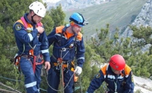 Rescue operation in mountains. Photo: press service of the Russian Ministry for Emergencies for Karachay-Cherkessia