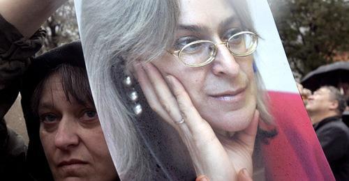 Anna Politkovskaya. Photo: REUTERS/Alexander Natruskin