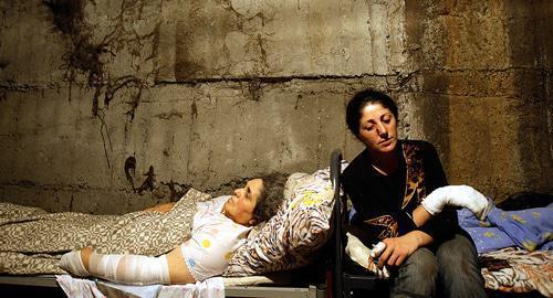 Wounded women from South Ossetia in Tskhinvali hospital, August 10, 2008. Photo: REUTERS/Denis Sinyakov