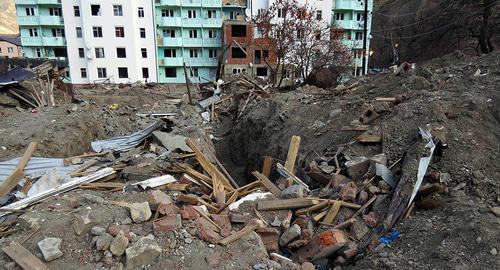 Aftermath of the special operation in the Dagestani settlement of Vremenny, 2014. Photo: https://memohrc.org/ru/news/dagestan-itogi-specoperacii-v-poselke-vremennyy-foto