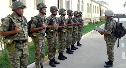 The Azerbaijani army. Photo https://mod.gov.az/ru/foto-arhiv-045/?gid=23630
