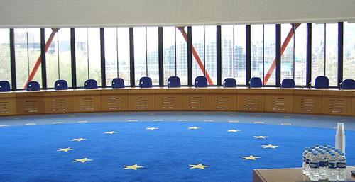 A court hall. The European Court of Human Rights. Photo: Djtm https://ru.wikipedia.org
