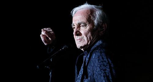 Charles Aznavour. Photo: REUTERS 
Hamad I Mohammed