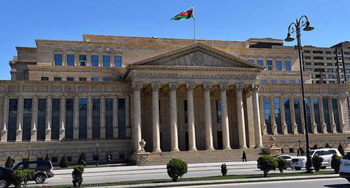 The Supreme Court of Azerbaijan. Photo: © Sputnik / Murad Orujov https://ru.sputnik.az/incidents/20170827/411611498/Azravtoyol-avariya-verxovniy-sud.html