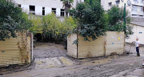 Damage caused by flooding in Khosta (Krasnodar Territory). Photo by Svetlana Kravchenko for the "Caucasian Knot"