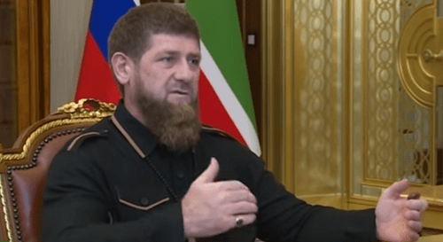 Ramzan Kadyrov talks about "provocateurs" on the Chechen-Ingush border. Screenshot of the video by the "Grozny" TV Channel https://www.youtube.com/watch?v=FAE72FCnegE