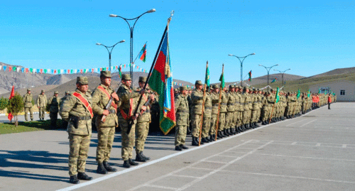 The Azerbaijani Army. Photo https://mod.gov.az/ru/foto-arhiv-045/?gid=24837