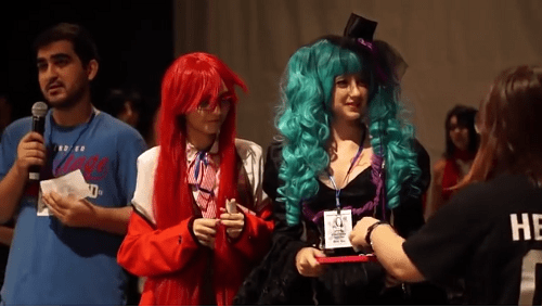 Participants of the anime festival held in Makhachkala in 2016. Photo: screenshot of the video "AniDag anime festival 2016" https://www.youtube.com/watch?v=4pEOVTG1fmc