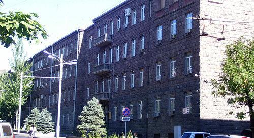 The building of the National Security Service (NSS) of Armenia. Photo https://ru.armeniasputnik.am/politics/20180614/12646387/prezident-armenii-naznachil-novogo-zamdirektora-snb.html