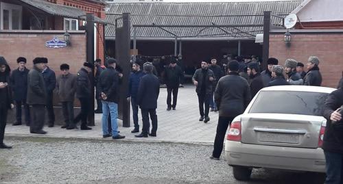 The funeral of Muslim Khashagulgov. Nazran, December 13, 2018. Photo by Umar Yovloy for the "Caucasian Knot"